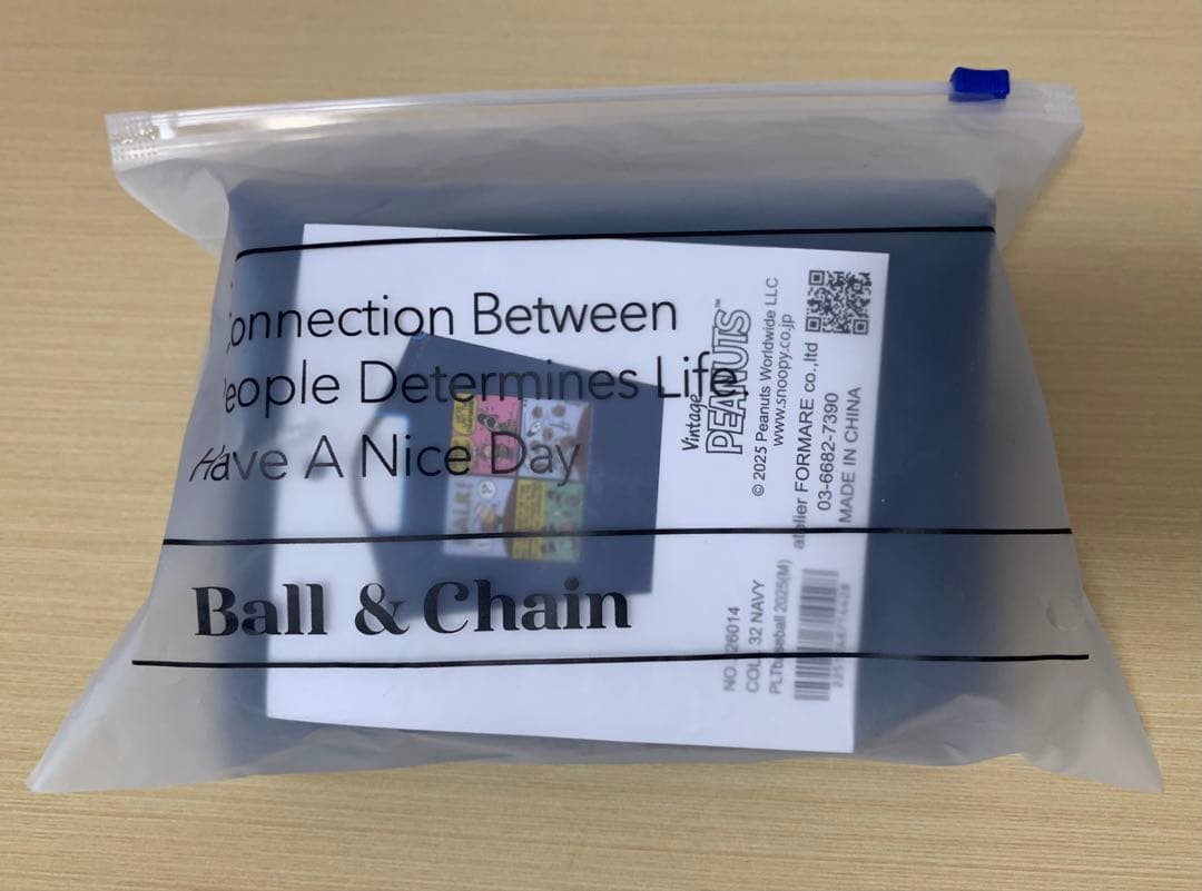 ボールアンドチェーン　スヌーピー　西宮限定　トートバッグBaseball 柄