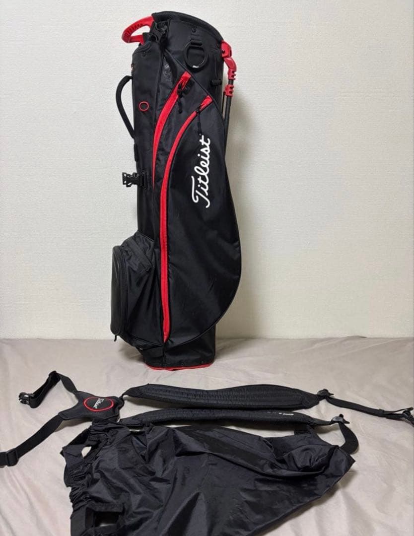 TITLEISTキャディバックTB22SX5-006※クラブプロテクター付！！