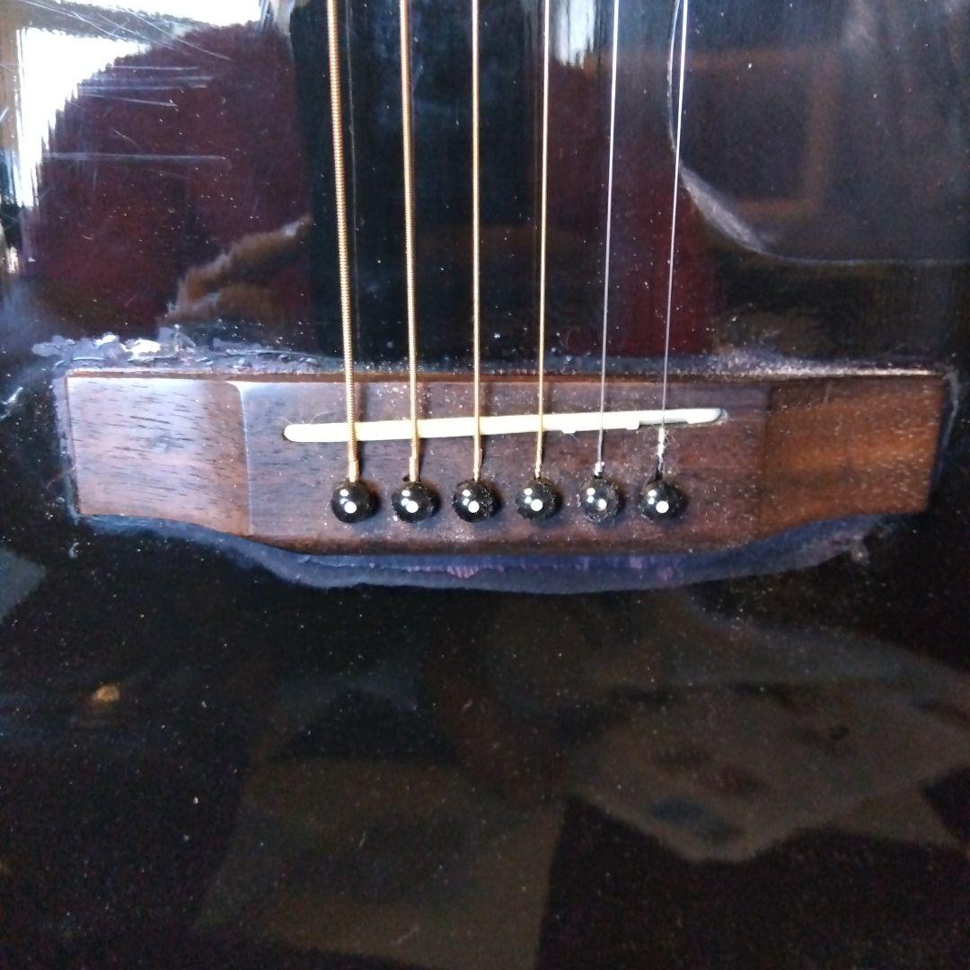 エピフォン ブラック アコースティックギター