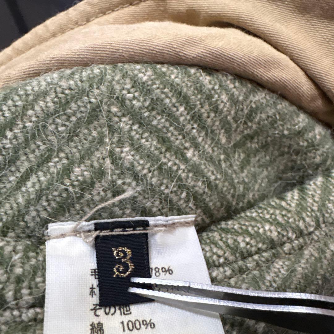 KAPITAL ヘリンボーン ベスト Lサイズ オリーブグリーン