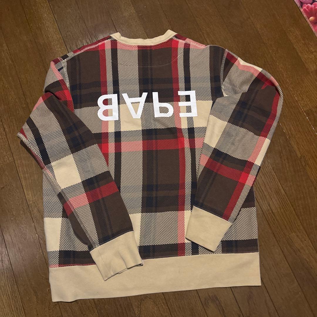 CHECK CREWNECK（チェック クルーネック）