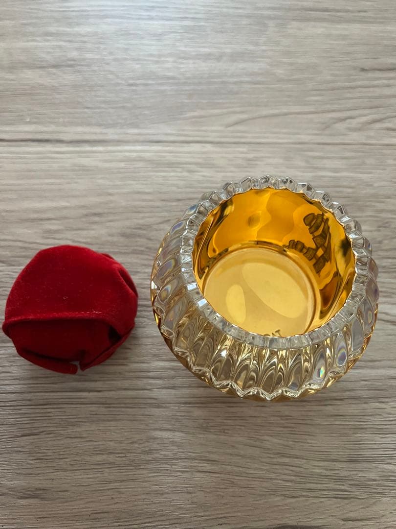 【新品未使用】バカラ　ミルニュイ キャンドルホルダー　ゴールド