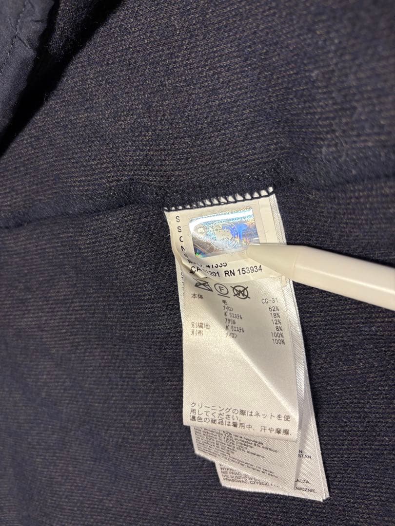 カナダグース ベスト ネイビー L