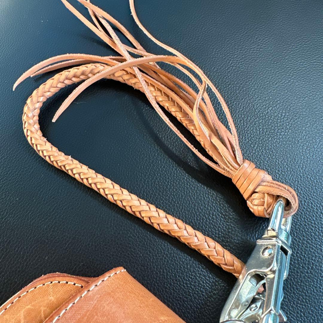 RED MOONレザー ウォレットロープ付き　CW-02A