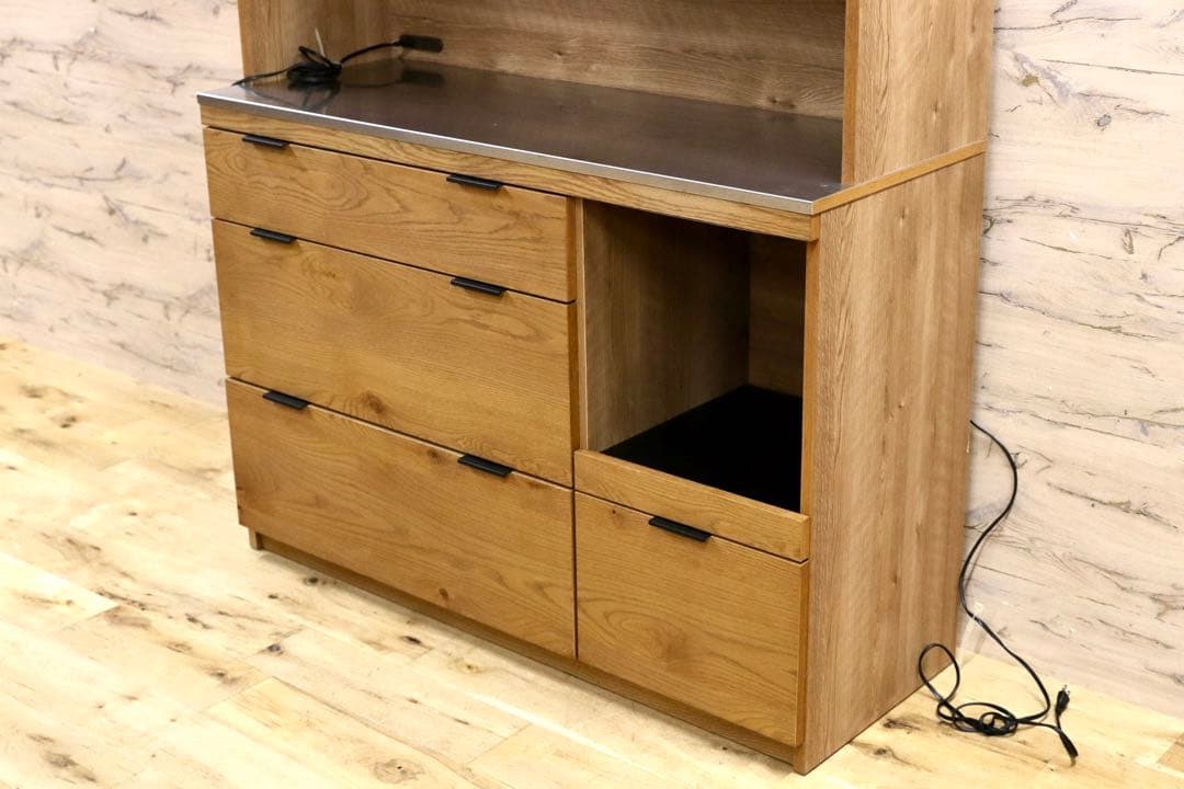 GMIK298○unico / ウニコ ADDAY アディ 食器棚 キッチンボ