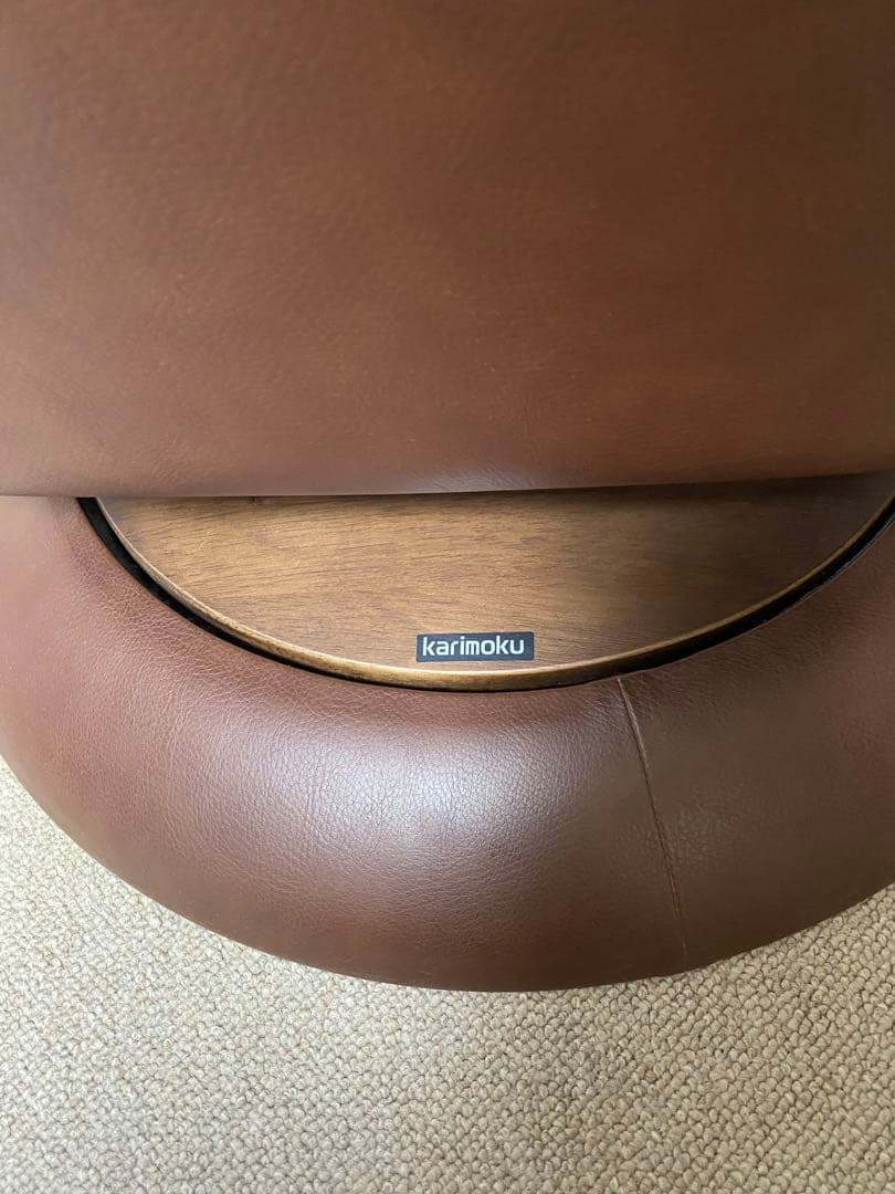 カリモク RU6620 K340リクライニングチェア　セット販売のみ