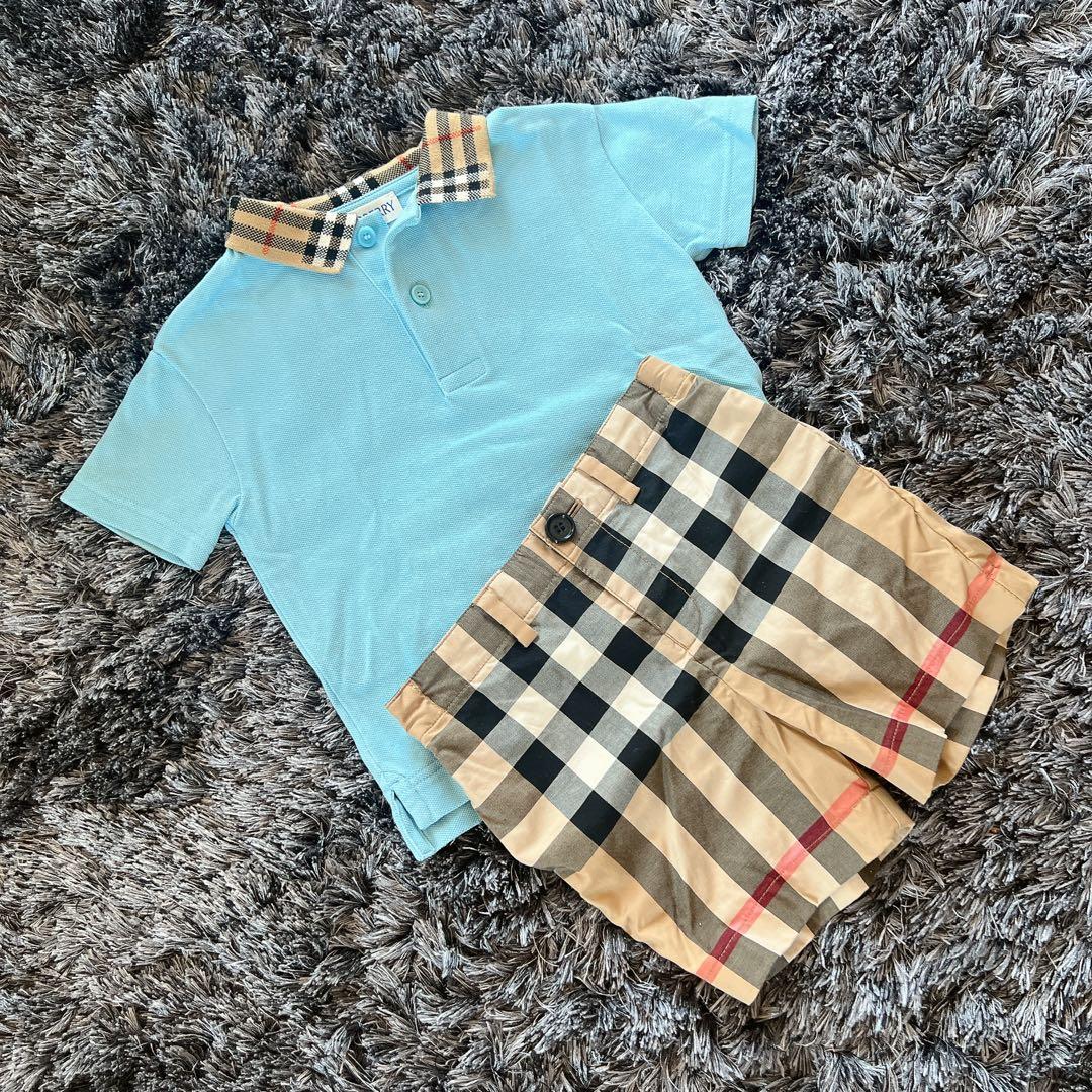 Burberry チェック柄 ハーフパンツ BOY 100cm 完全正規品