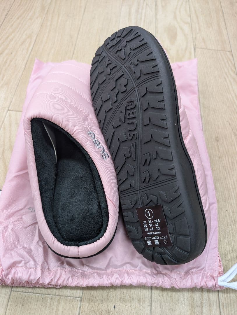 ☆*様 subu ピンク サンダル 24-25.5 新品 スブ IVE レイちゃ