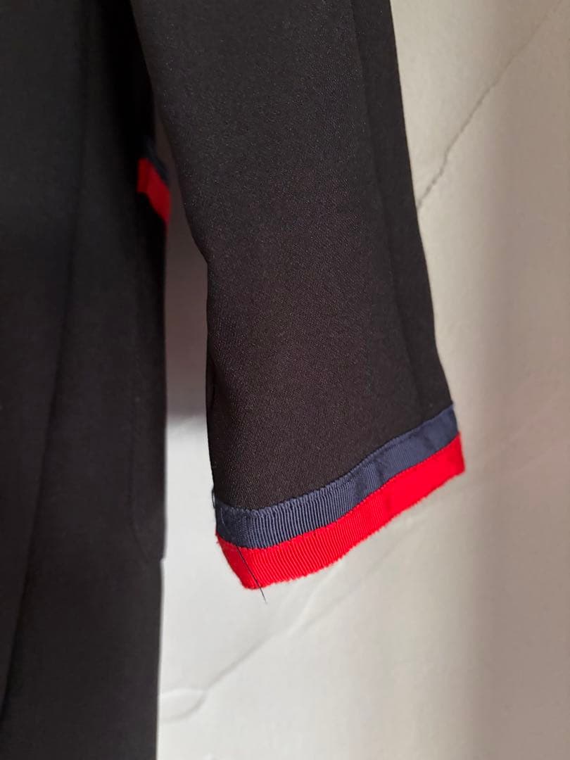 berkinab 様　GUCCI グッチレッド&ネイビーラインワンピースSサイズ