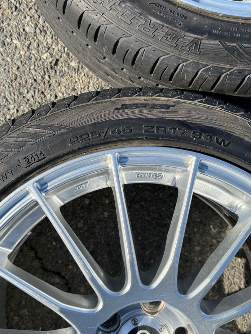 ENKEI RS05 17インチ pcd100 2本セット