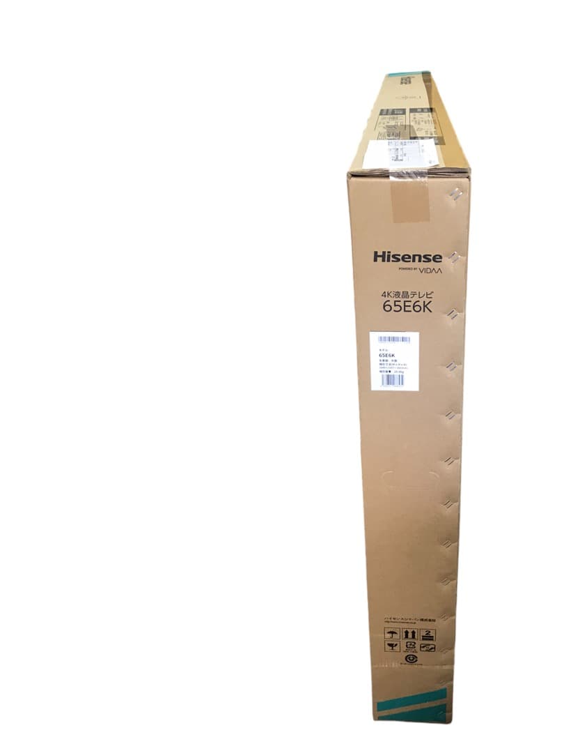 新品未開封品 ハイセンス 4K液晶テレビ 65V型 65E6K 2024年製