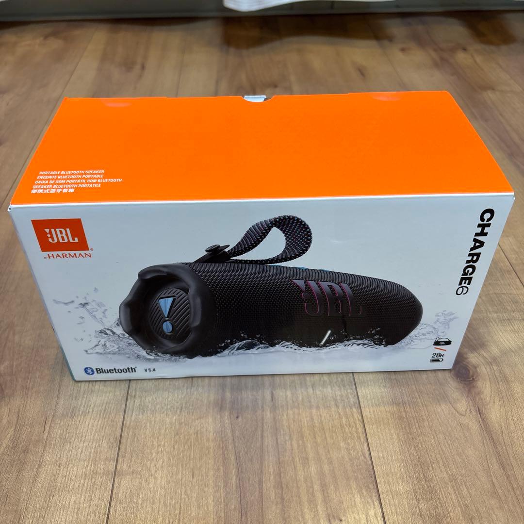 JBL Charge 6 ブラックアンドオレンジ