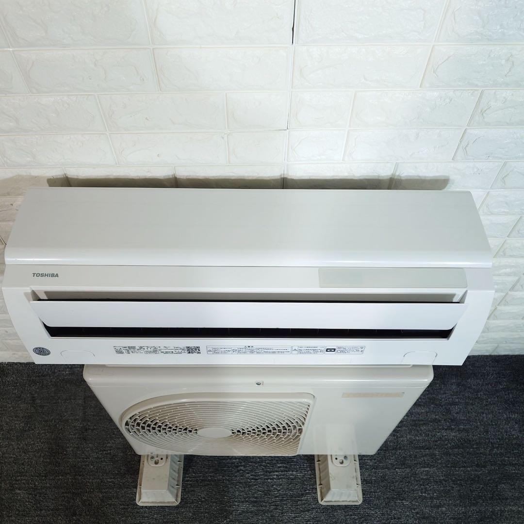 TOSHIBA 東芝 エアコン 大清快 RAS-H221P(W) 6畳 J065