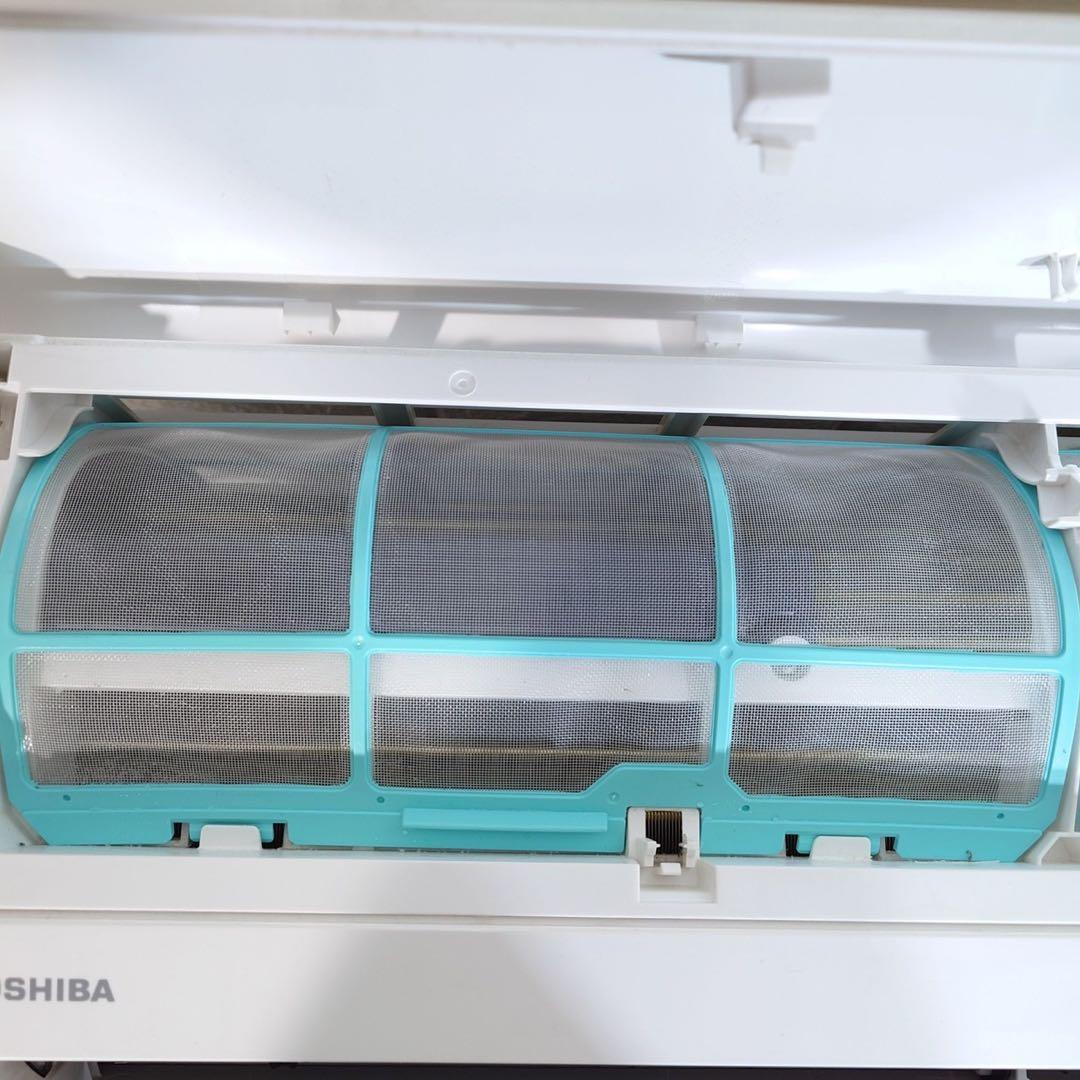 TOSHIBA 東芝 エアコン 大清快 RAS-H221P(W) 6畳 J065