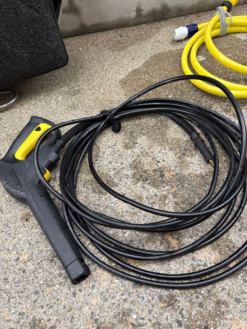 ジャンク品　バラ売り検討可能Karcher 高圧洗浄機 ホース・ノズル付き