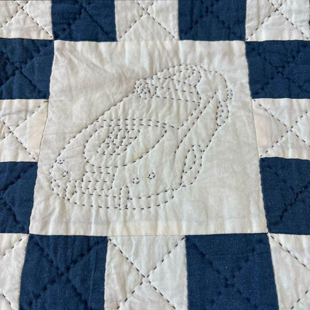 ♦︎ポルシェ356デザイン ハンドメイドパッチワーク　ベッドカバーシングルサイズ