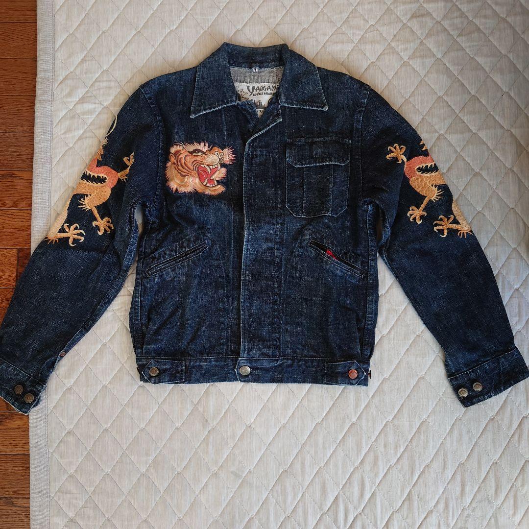 EVISUYAMANE 刺繍デニムジャケット