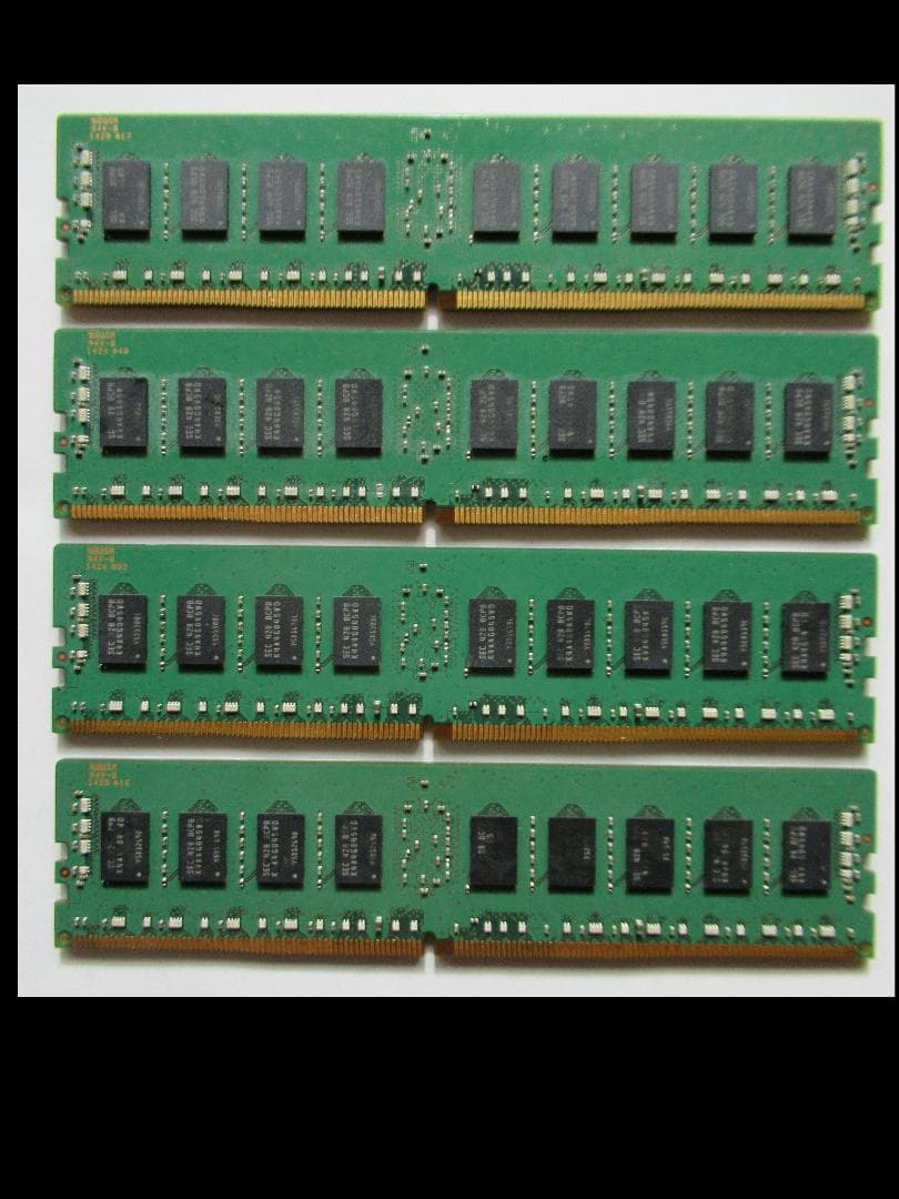 DDDR４　32GB（８GB×４） メモリキット　ECC （サーバー用）