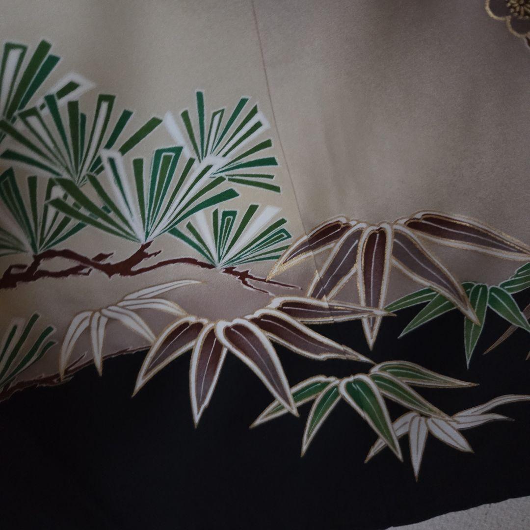 hana　1-17 正絹　男の子お祝い着物　長襦袢付き　産着　七五三　逸品