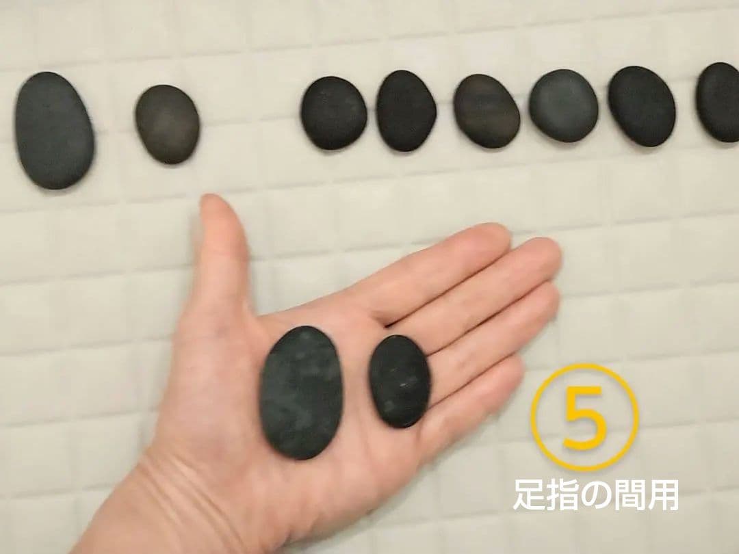 アリゾナ玄武岩 ホットストーン 36個セット