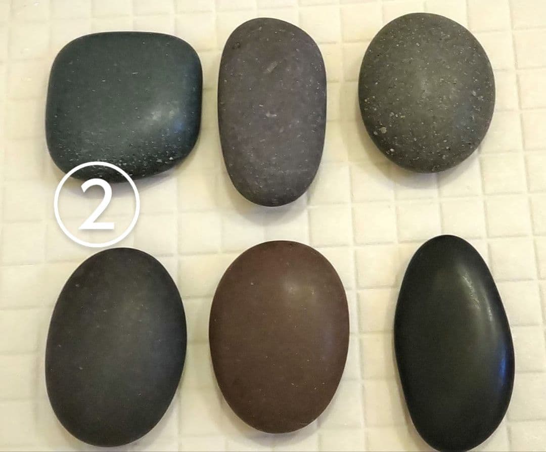 アリゾナ玄武岩 ホットストーン 36個セット