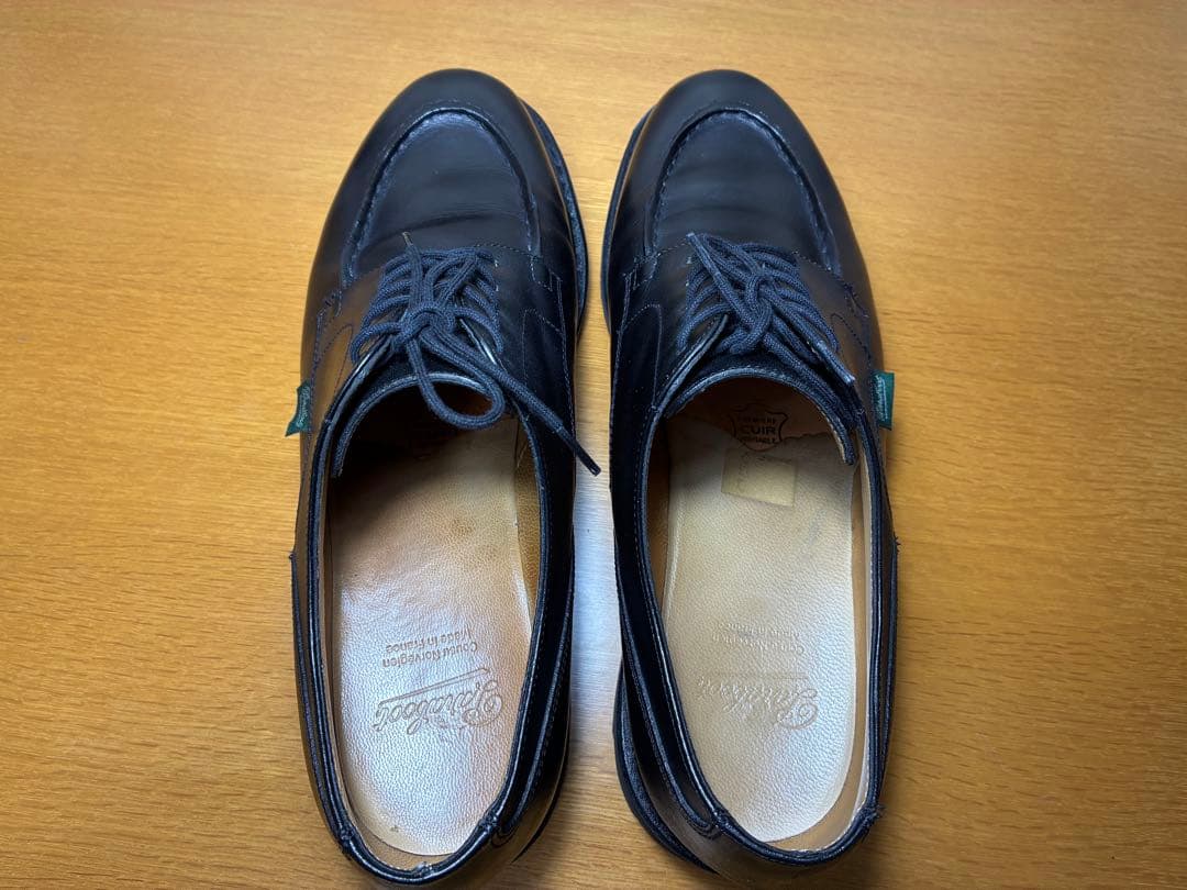 【美品】Paraboot パラブーツ CHAMBORD UK8.5 ケア用品付き