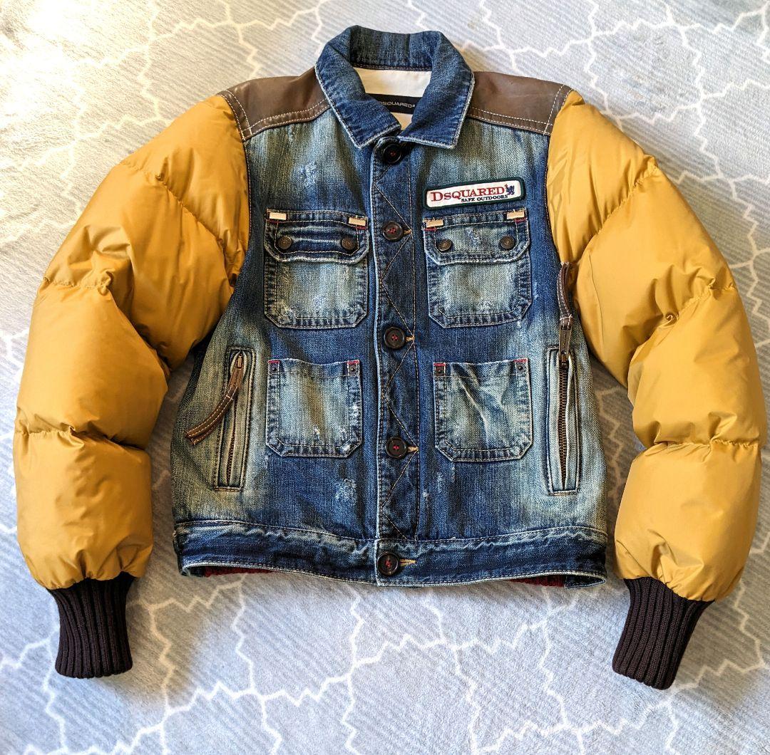 DSQUARED/ディースクエアド　size 50 切り替えしダウンブルゾン
