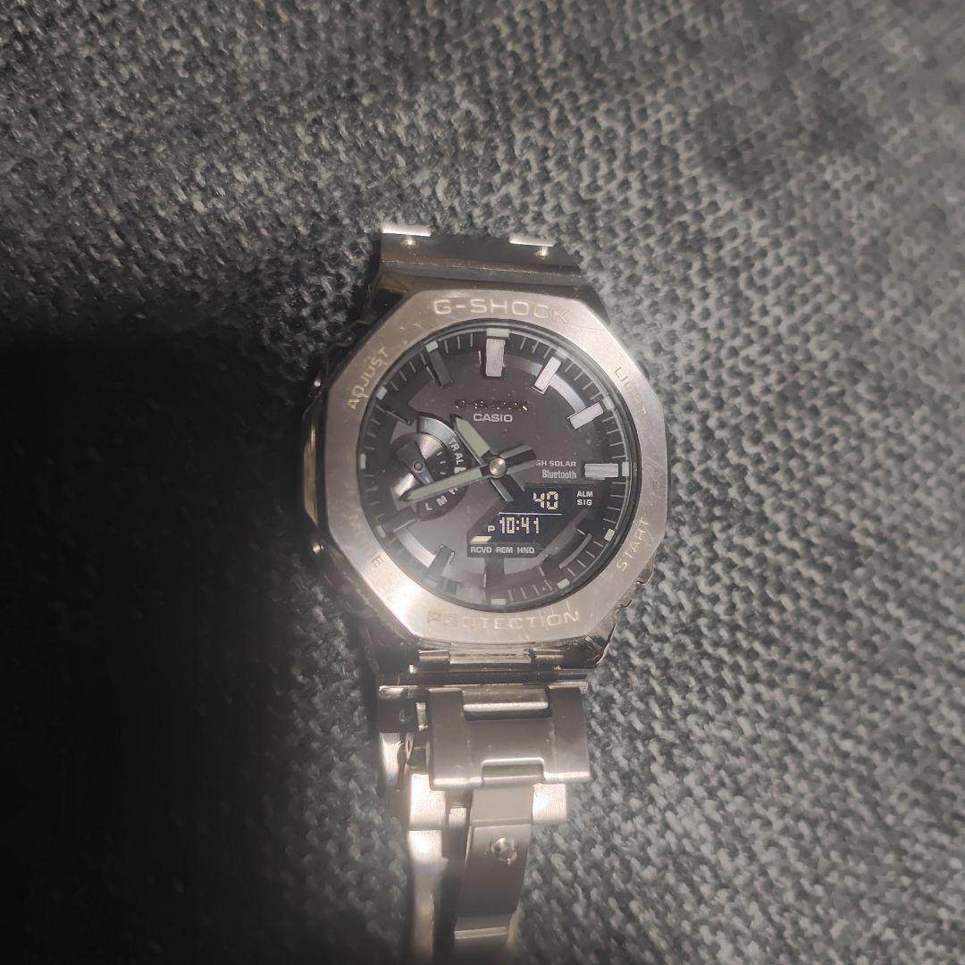 最終値下げ【中古】G-SHOCK GM-B2100D-1AJF フルメタル