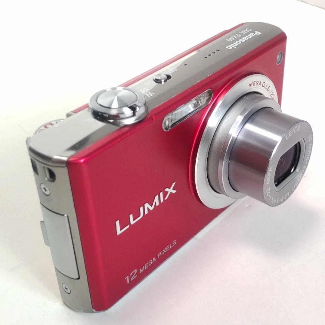 動作確認済み パナソニック LUMIX DMC-FX40 オールドコンデジ