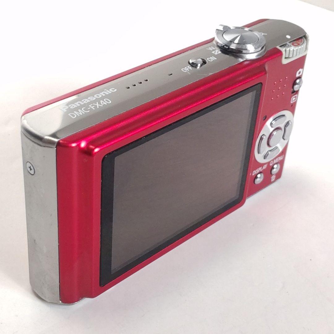 動作確認済み パナソニック LUMIX DMC-FX40 オールドコンデジ