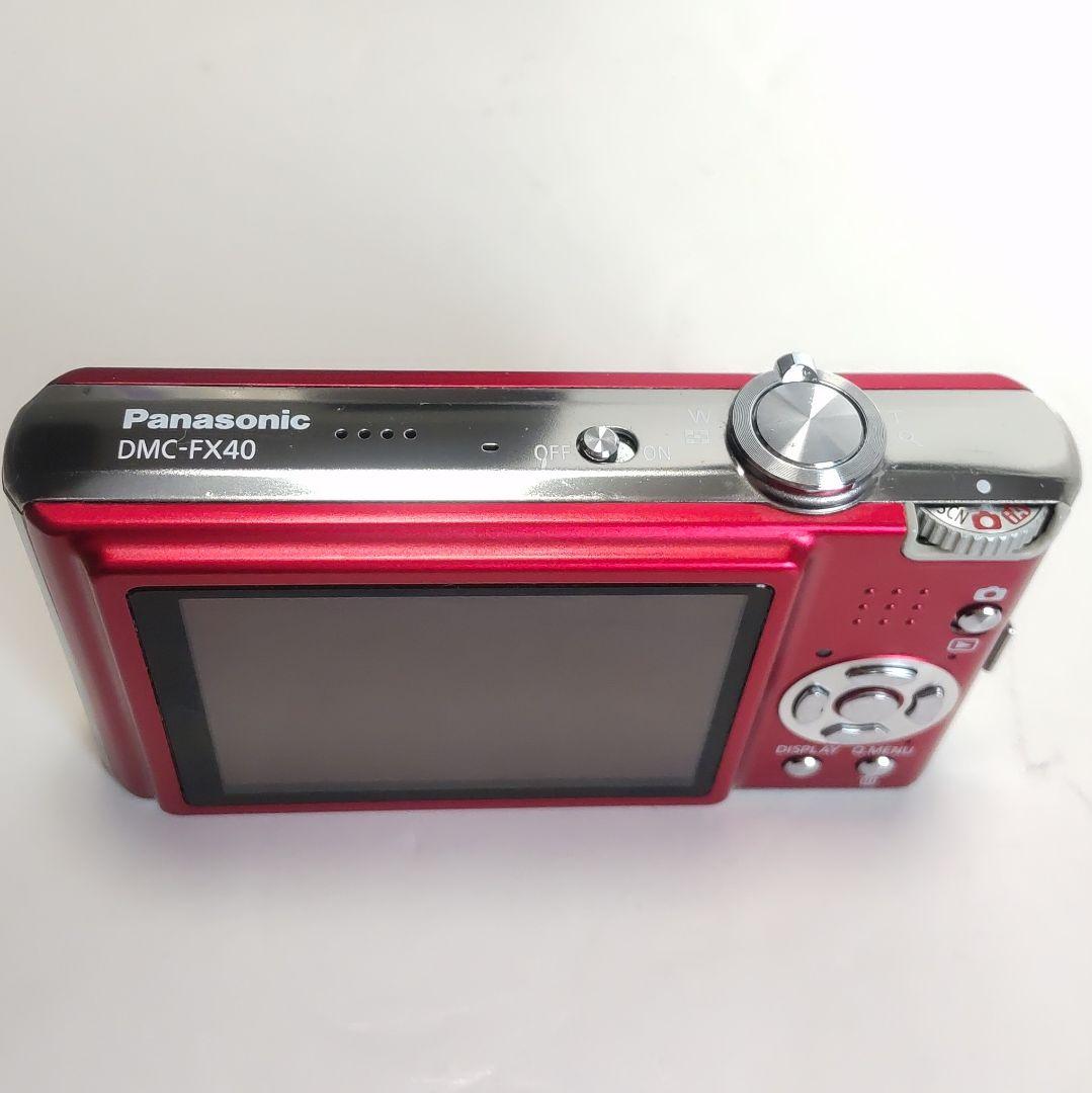 動作確認済み パナソニック LUMIX DMC-FX40 オールドコンデジ