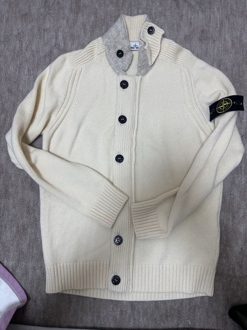 STONE  ホワイトカーディガン