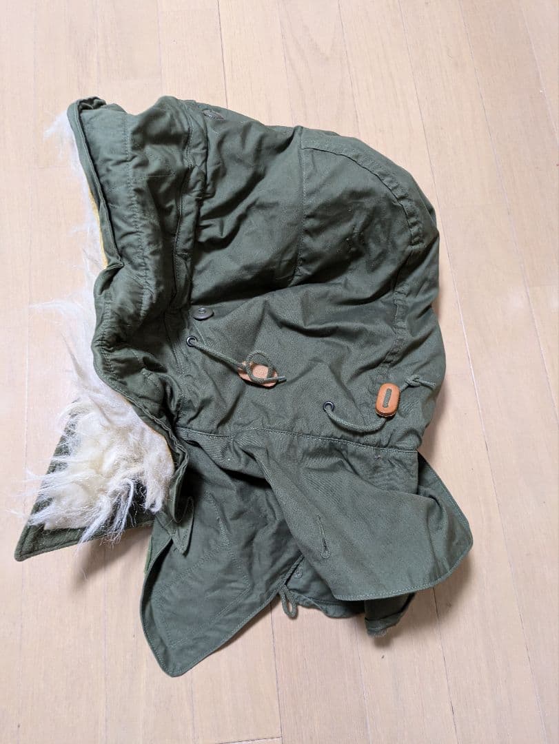 実物 米軍　M-65 モッズコ－ト フィッシュテールパーカー　XS　フード付き
