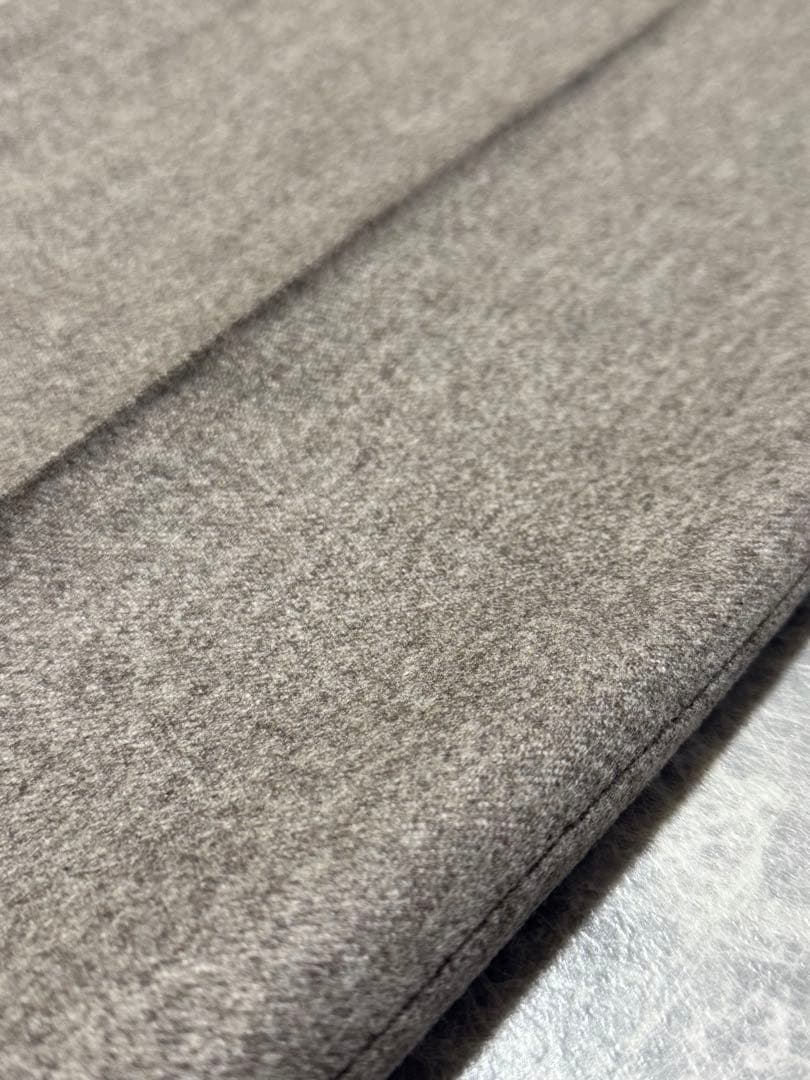 AMBROSI Super 100'S アンブロージ ウール 2タック パンツ