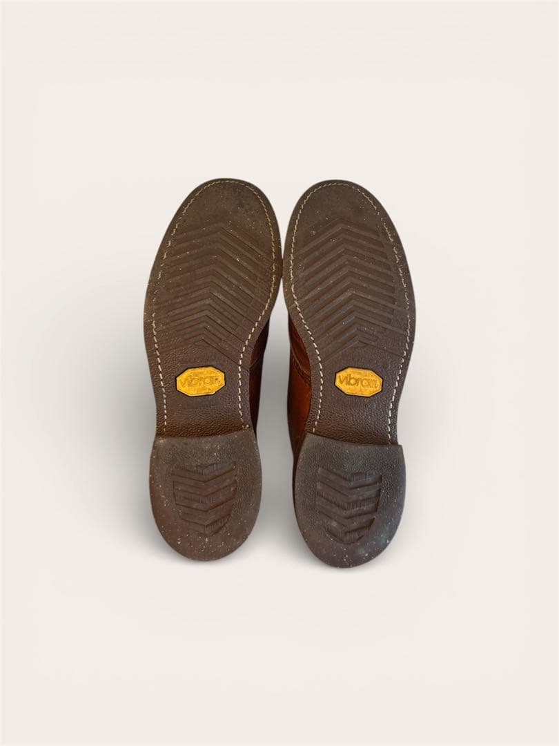 CHIPPEWA サービスオックスフォード プレーントゥ ブラウン US9