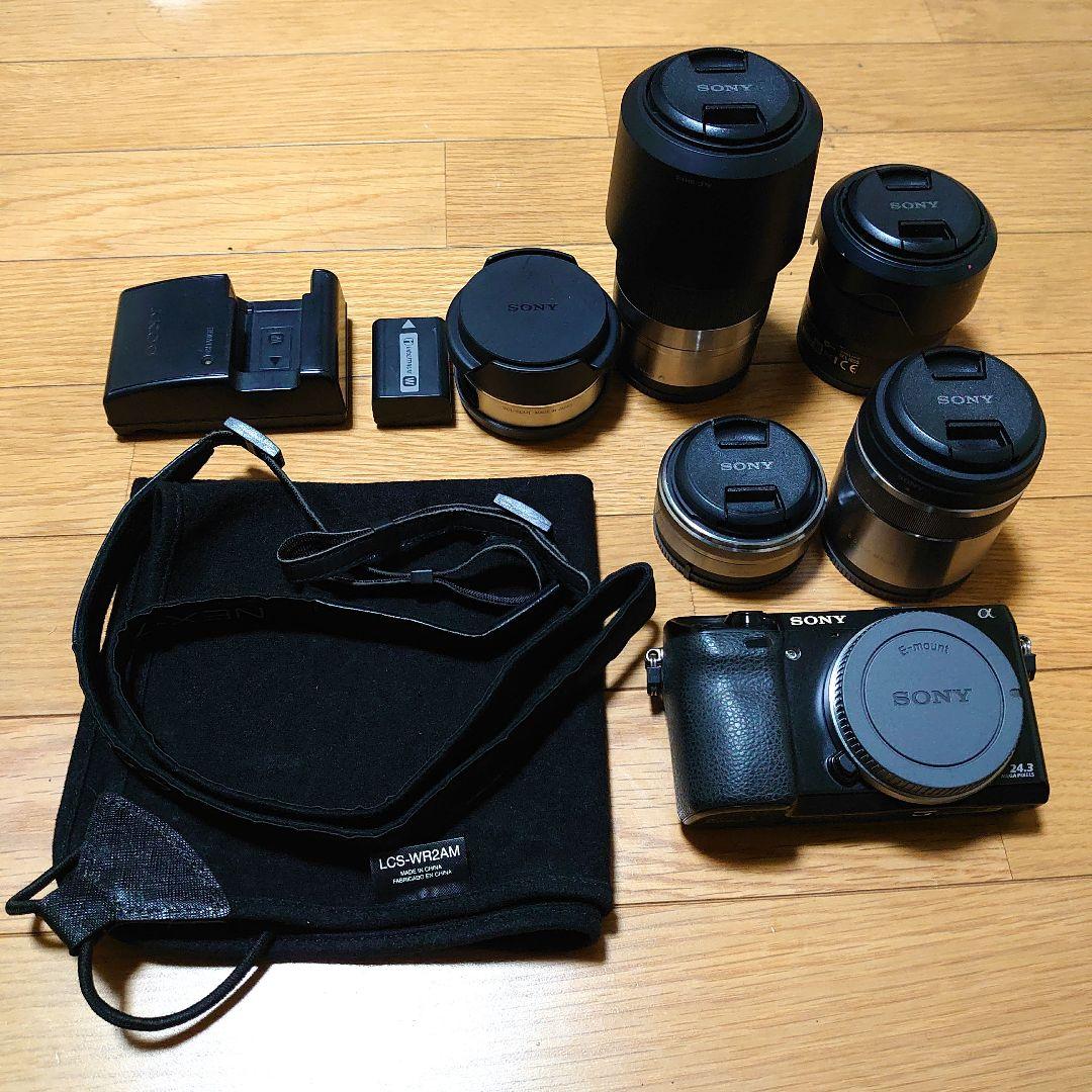 SONY NEX-7 ミラーレス一眼カメラ+レンズ5本+その他