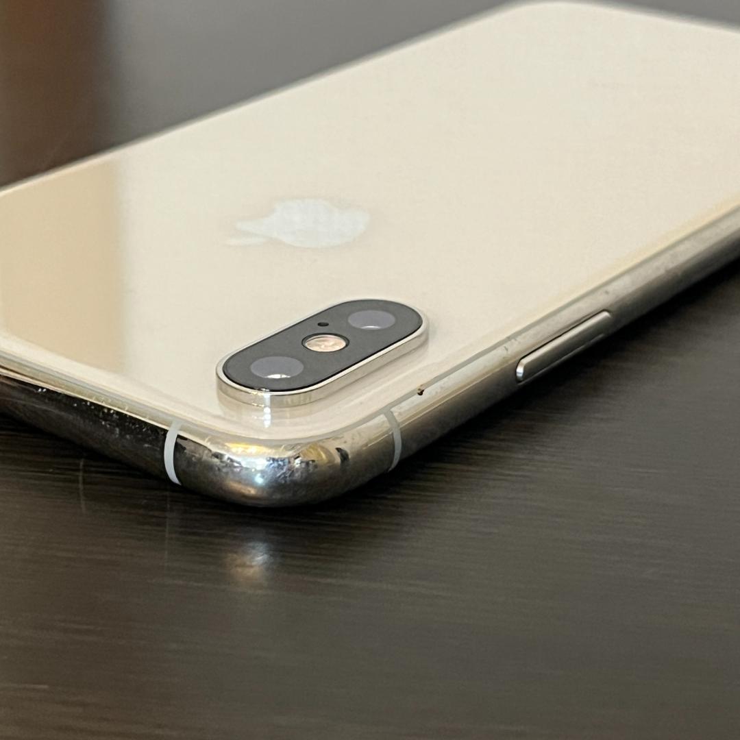 【中古】SB iPhone XS 256GB シルバー【動作確認済み】