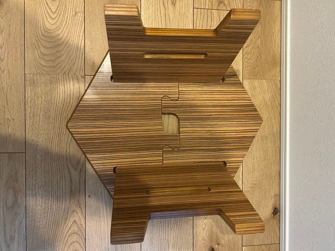 ※週末最終値下げ　Thearth ヘキサテーブル　しま美