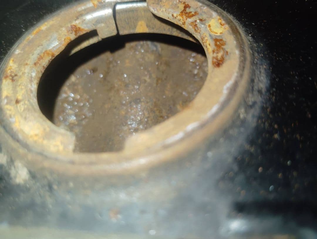 CB250Tタンク年季物