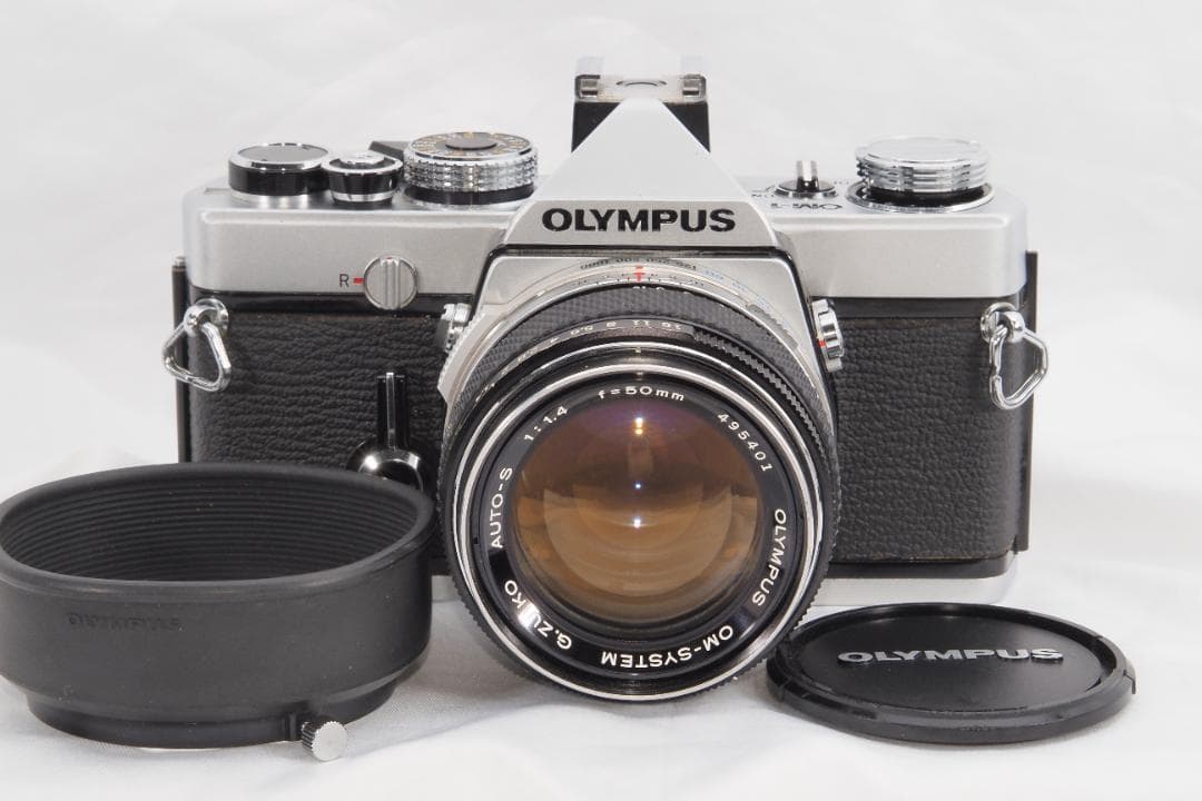 OLYMPUS OM-1 ZUIKO 50mm f1.4 分解整備済 保証付