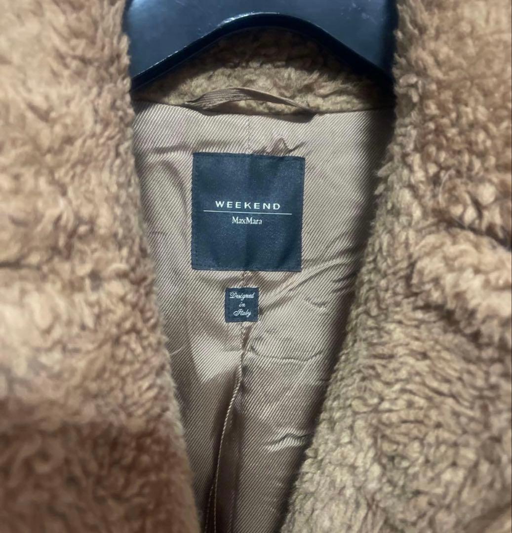 最終値下げmaxmara weekendテディベアコート