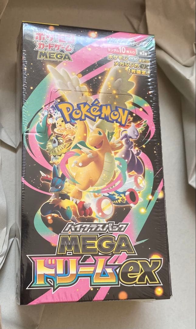 ポケモンカードMEGAハイクラスパック MEGAドリームex BOXシュリンク付