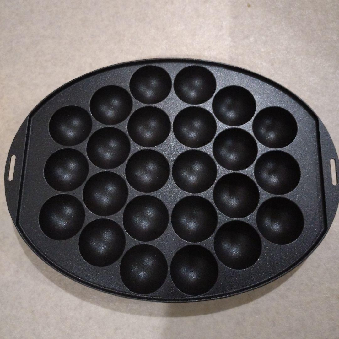 BRUNO オーバルホットプレート ブラック　ホットプレート たこ焼きプレート付