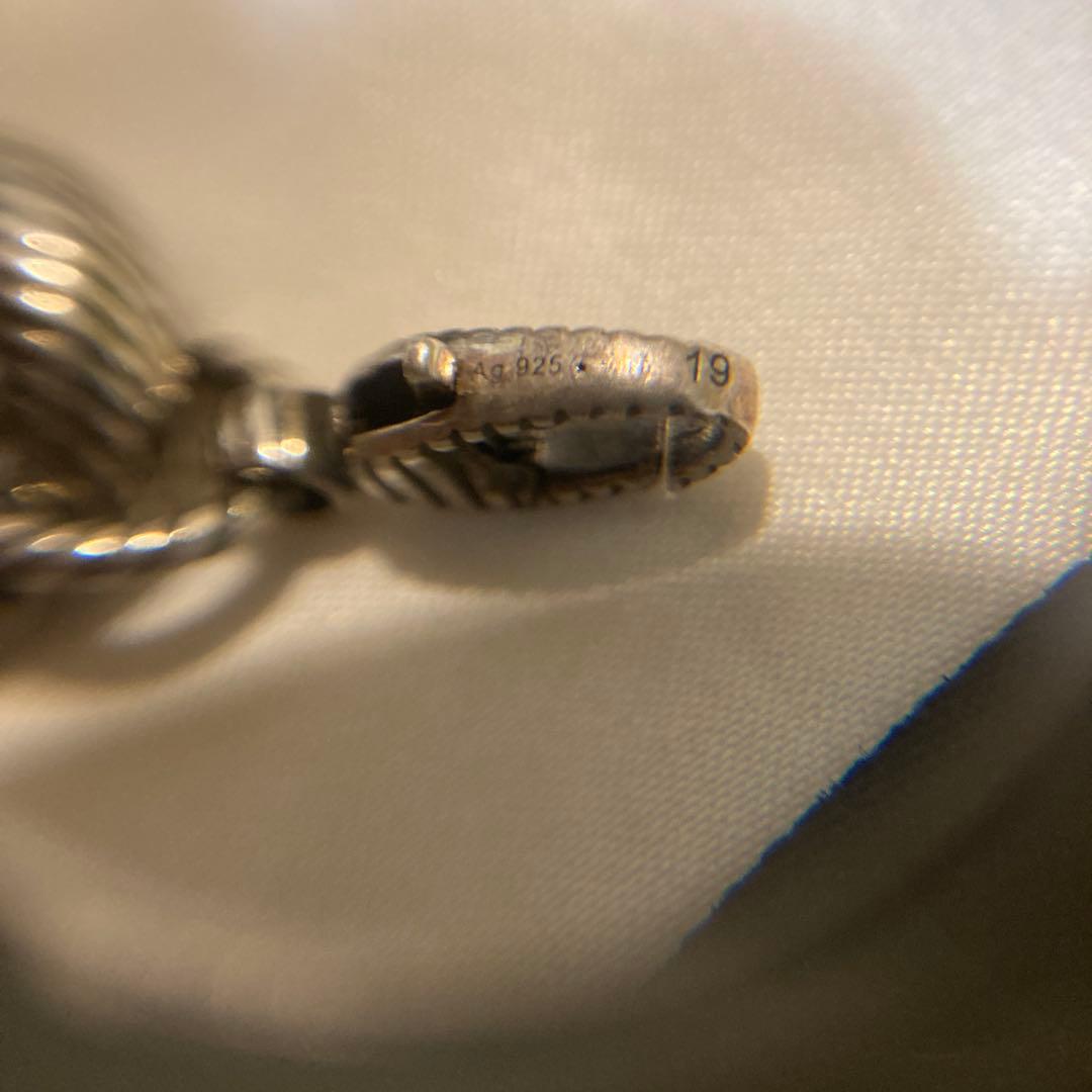 GUCCI グッチ　アラベスクインターロッキングＧ　ツイストブレスレット 925