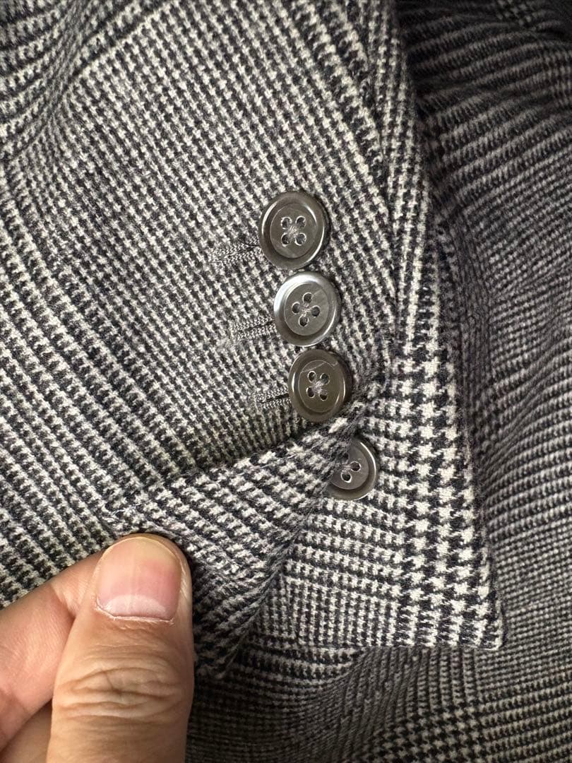 CANONICO製サキソニー生地使用　オーダーセットアップ