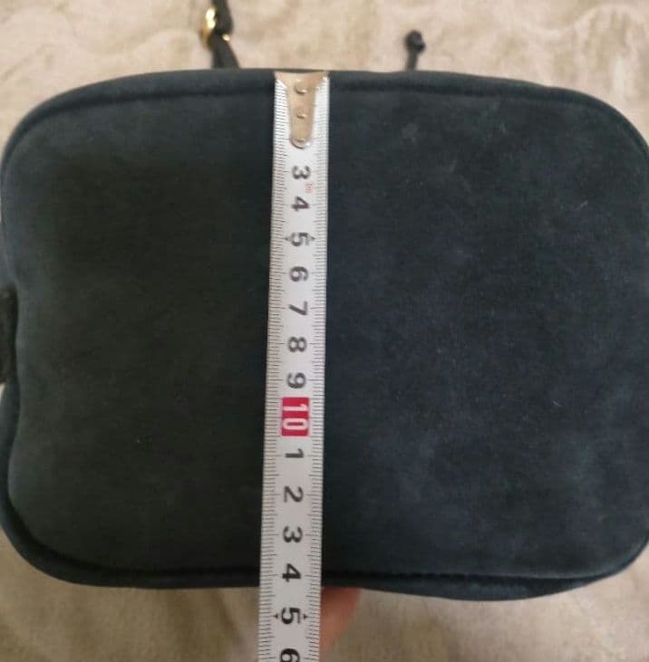 hamham正規品未使用美品アグ スウェードショルダーバッグ ブラック