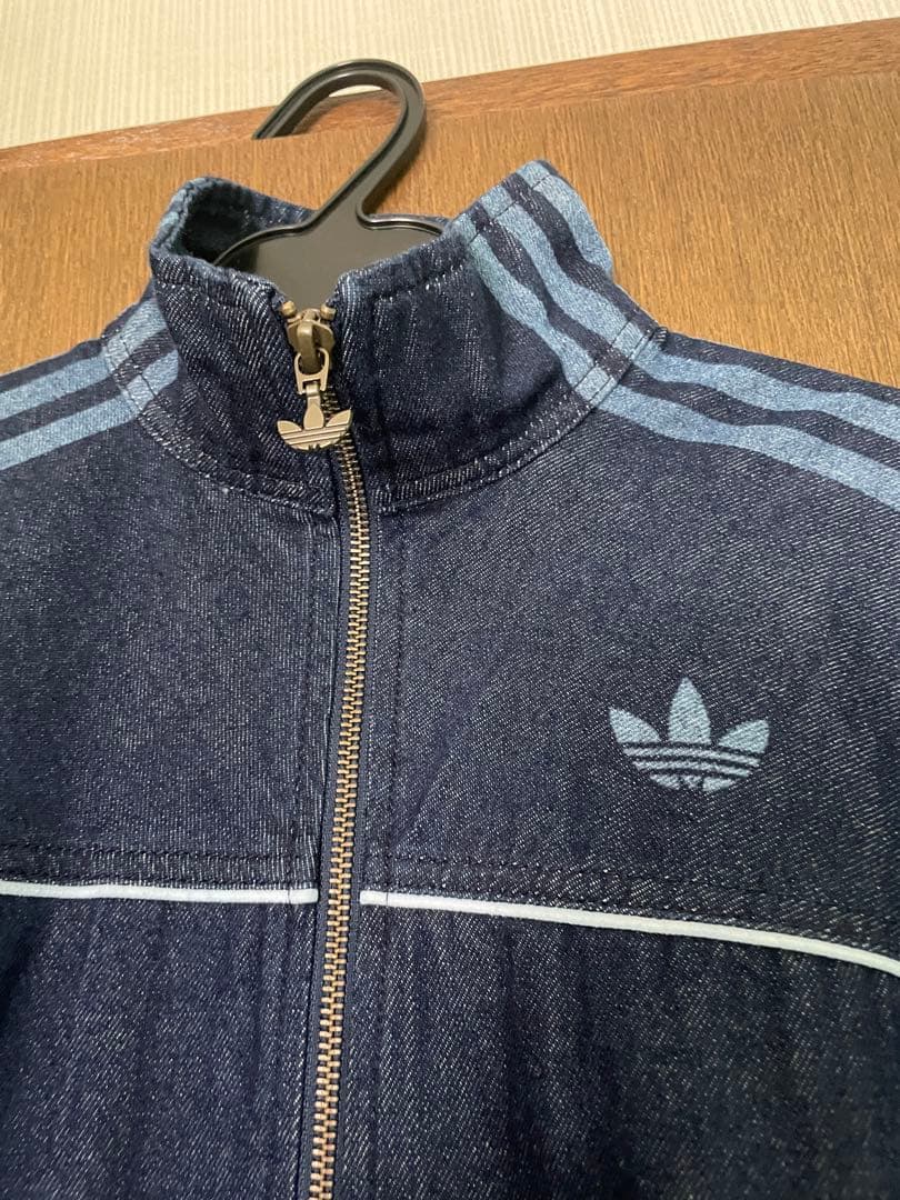 未使用 adidasデニム ジャケット あのちゃん BLACKPINK着用 S