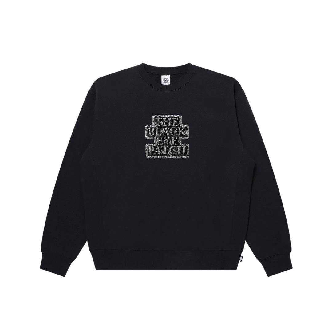 トップス RHINESTONED OG LABEL CREW SWEAT M