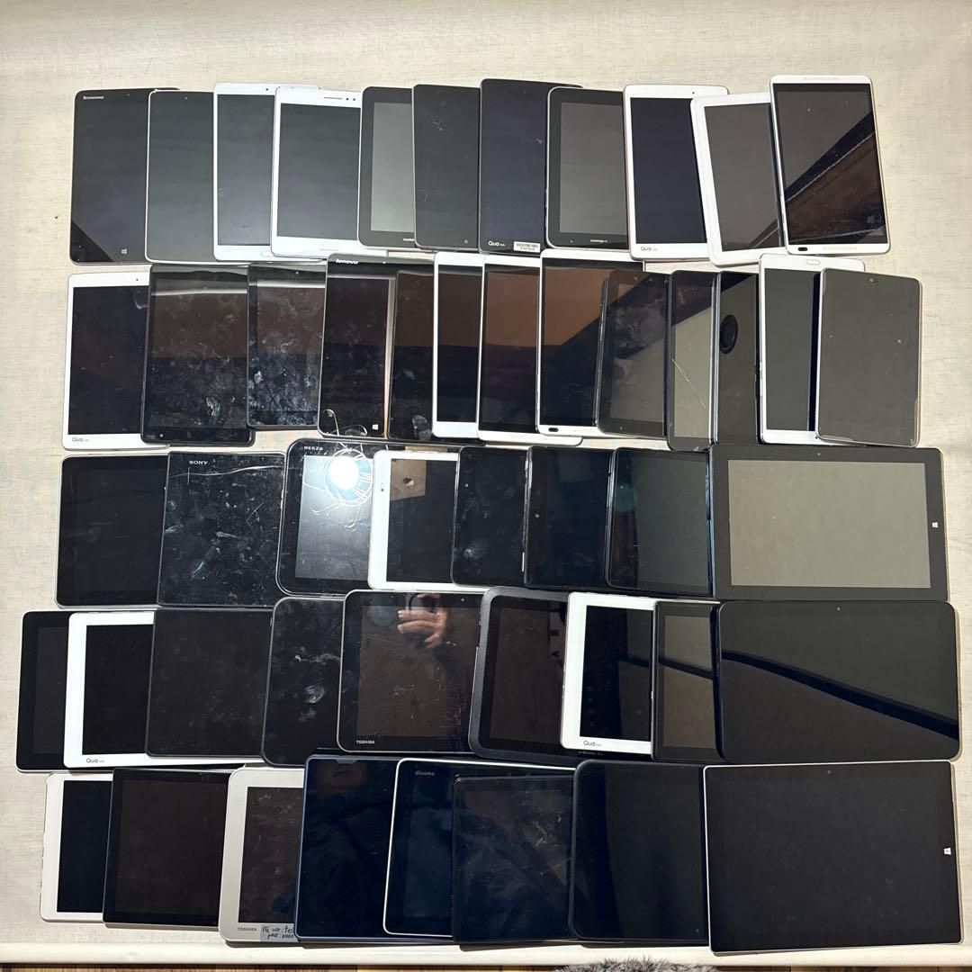 タブレット tab 49台 まとめ売り ジャンク 部品取り 動作未確認