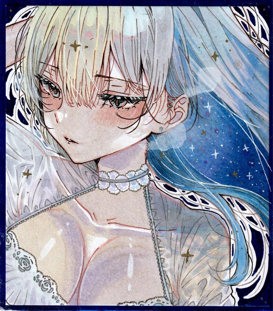 わ*か様 手描きイラスト オリジナル イラスト コピック アナログイラスト 原画